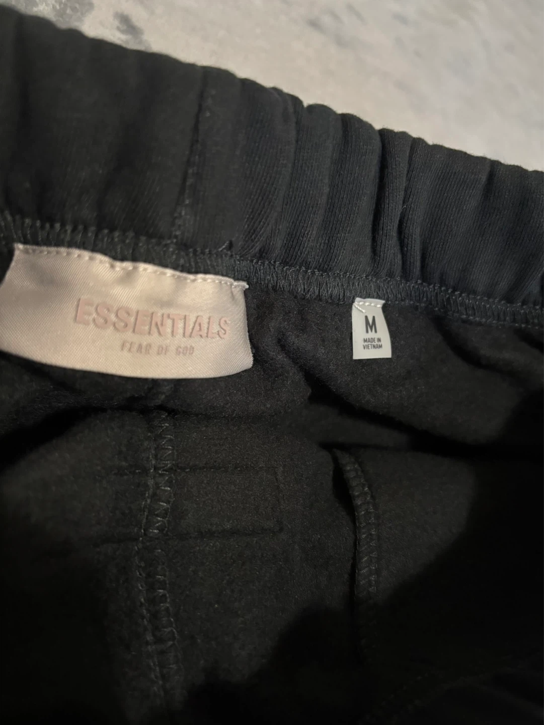 ESSENTIALS FEAR OF GOD SWEATPANTS COLOUR BLACK SIZE MEDIUM - photo 4