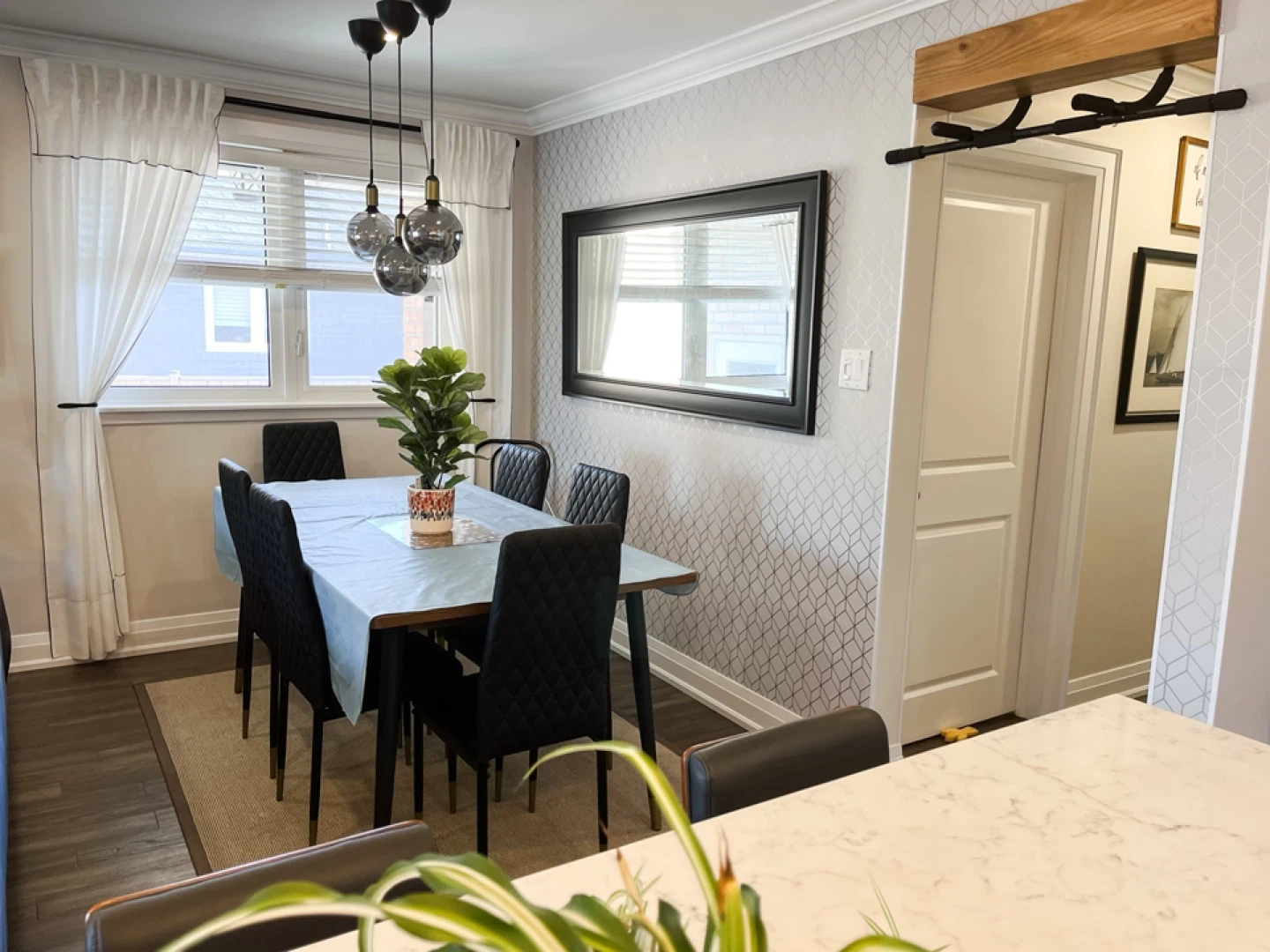 Structube Dining Table and Chairs Set