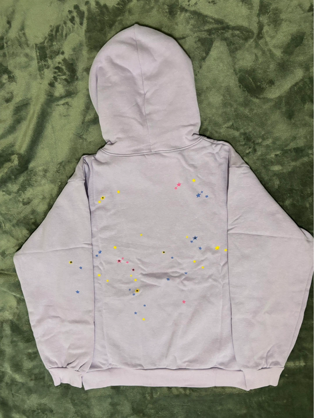 BRAND NEW SP5DER HOODIE COLOUR PURPLE SIZE SMALL🕷️ - photo 2