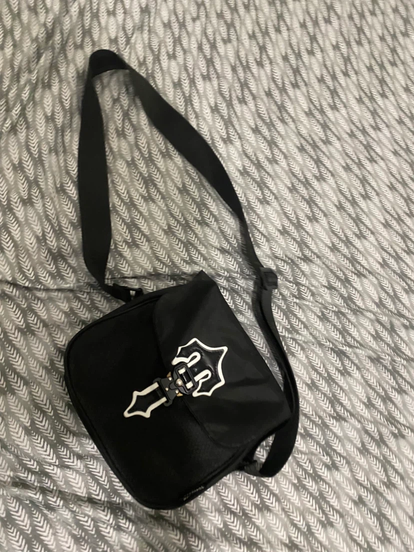 Black Trapstar Crossbody Bag