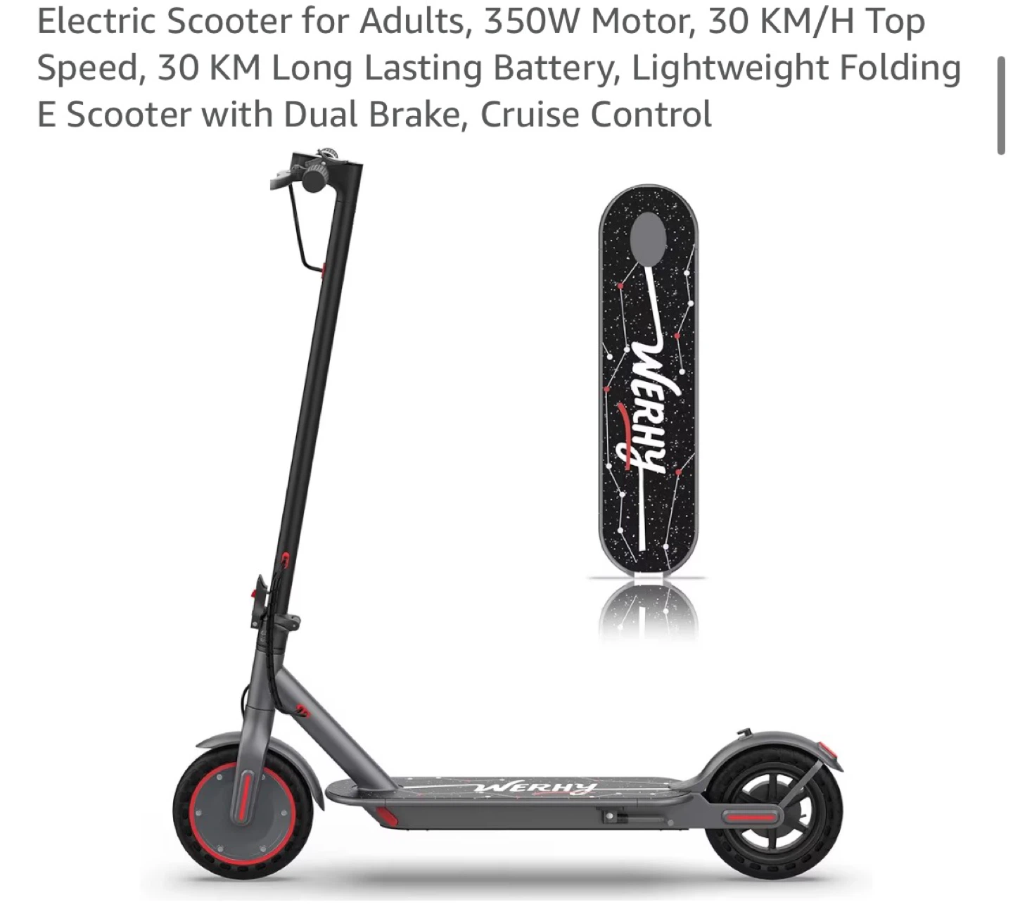 WERHY Electric Scooter for Adults