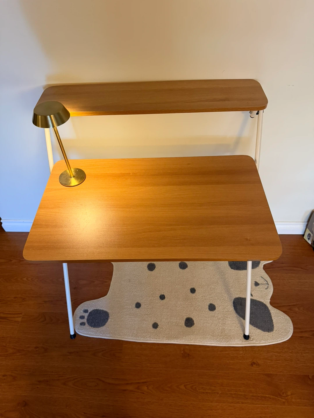 Folding Desk with Shelf - photo 4