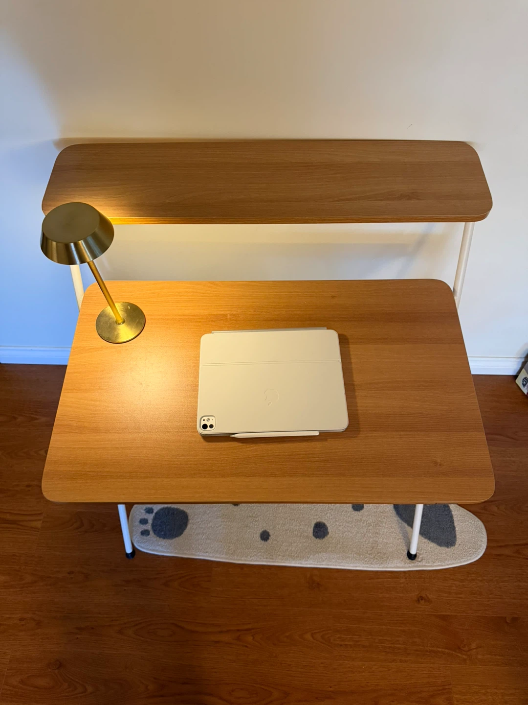 Folding Desk with Shelf - photo 2