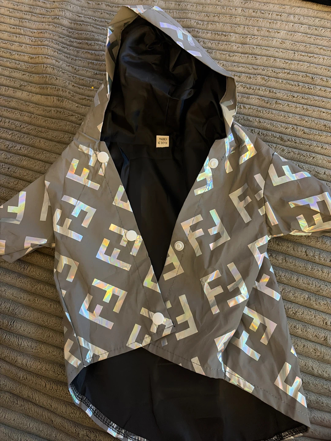 Fendi Dog Rain Jacket
