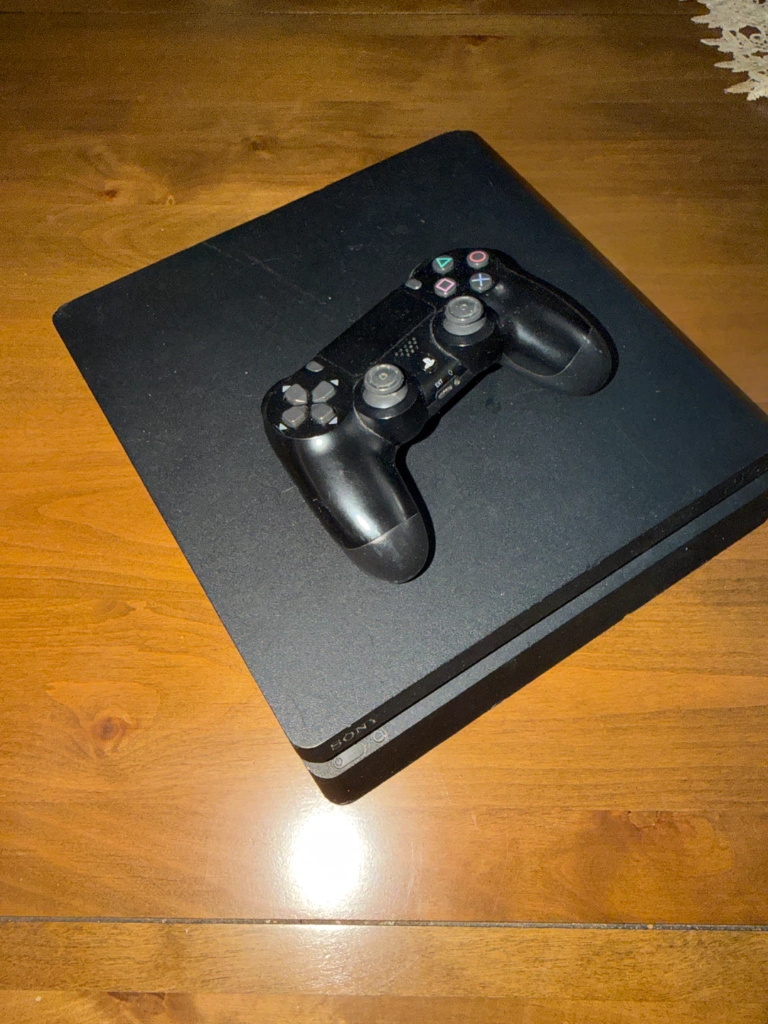 Sony PlayStation 4 Slim Console with Controller - photo 2