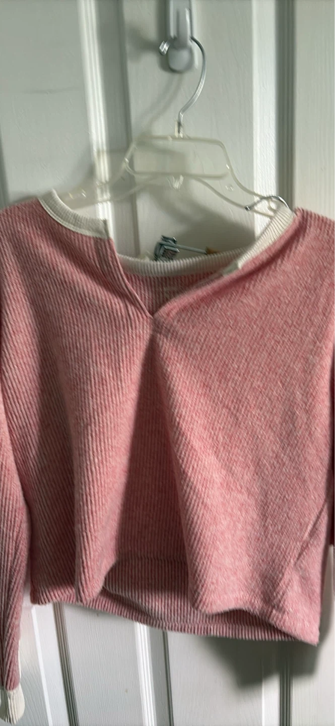Women American eagle waffle pjs set size Xs cherry