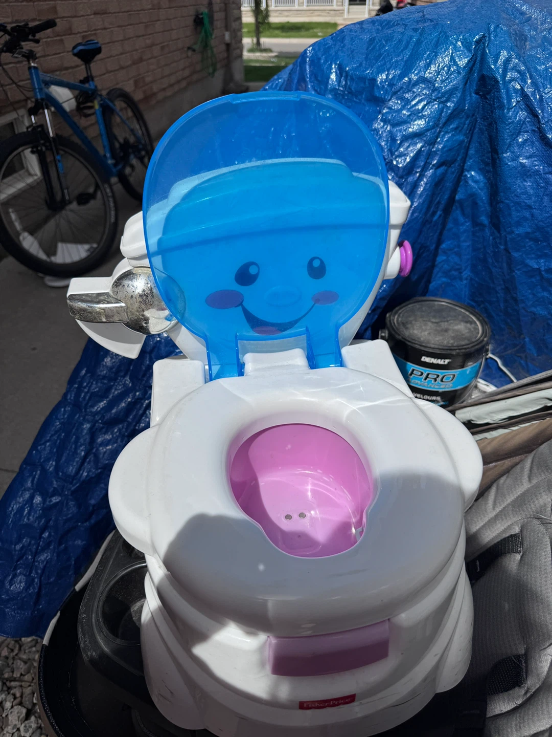 ⚽ Fisher-Price Toddler Potty Training Toilet - photo 2