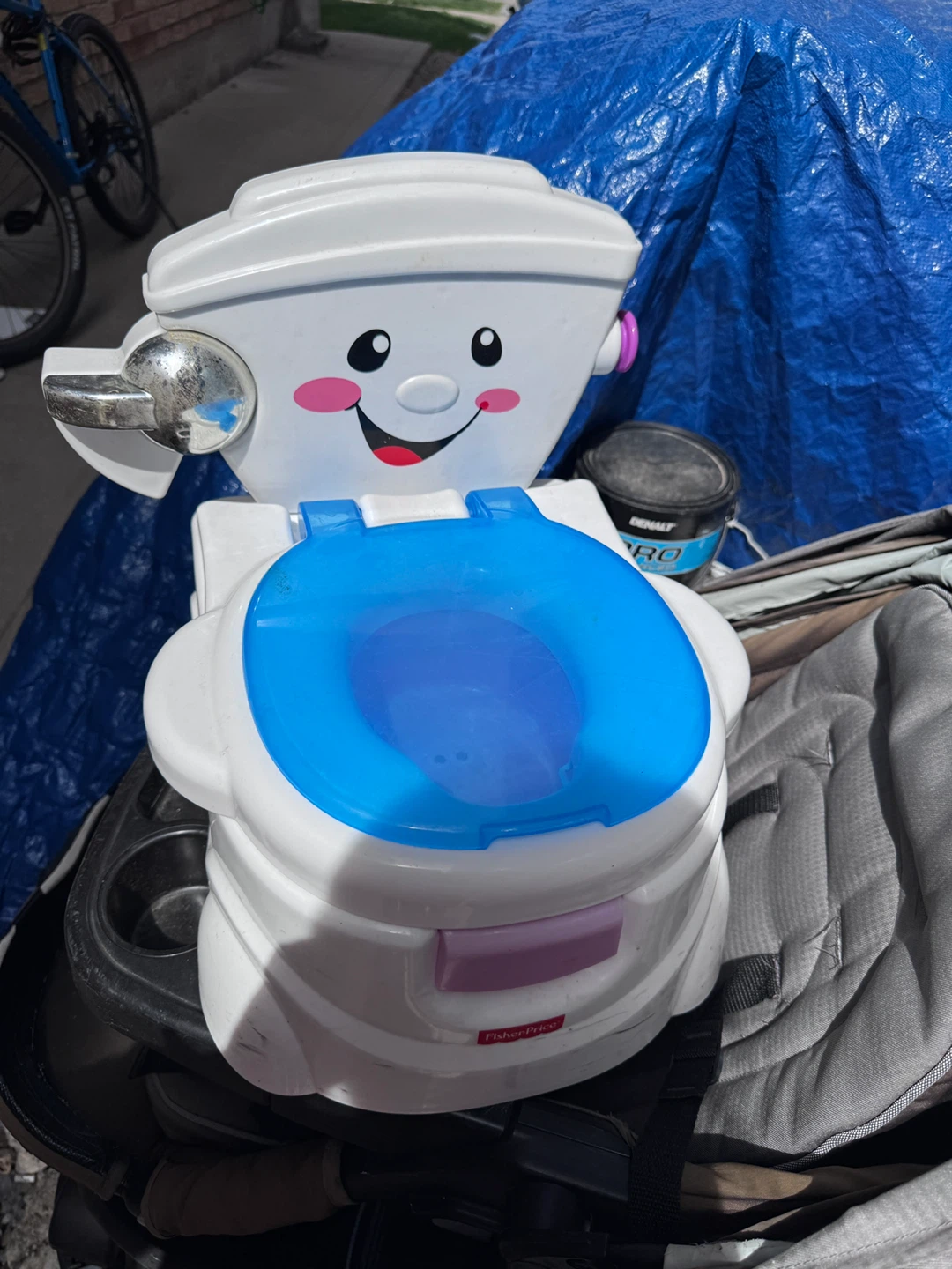 ⚽ Fisher-Price Toddler Potty Training Toilet