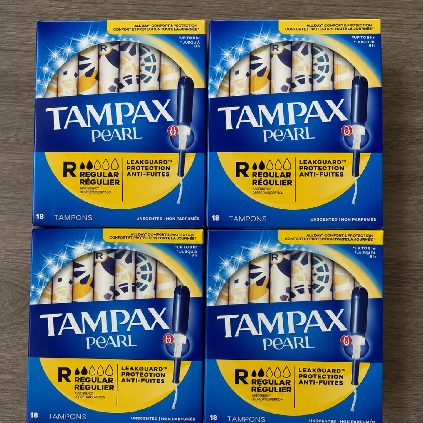New Sealed Tampax Pearl - Regular