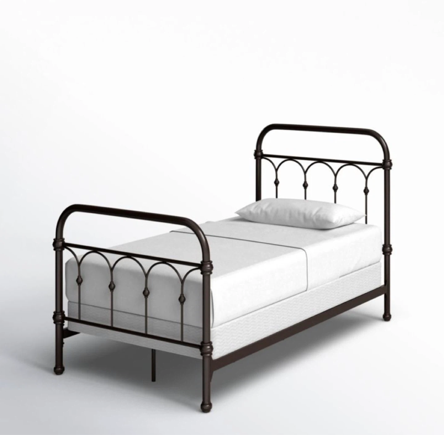 Black Metal Bed Frame