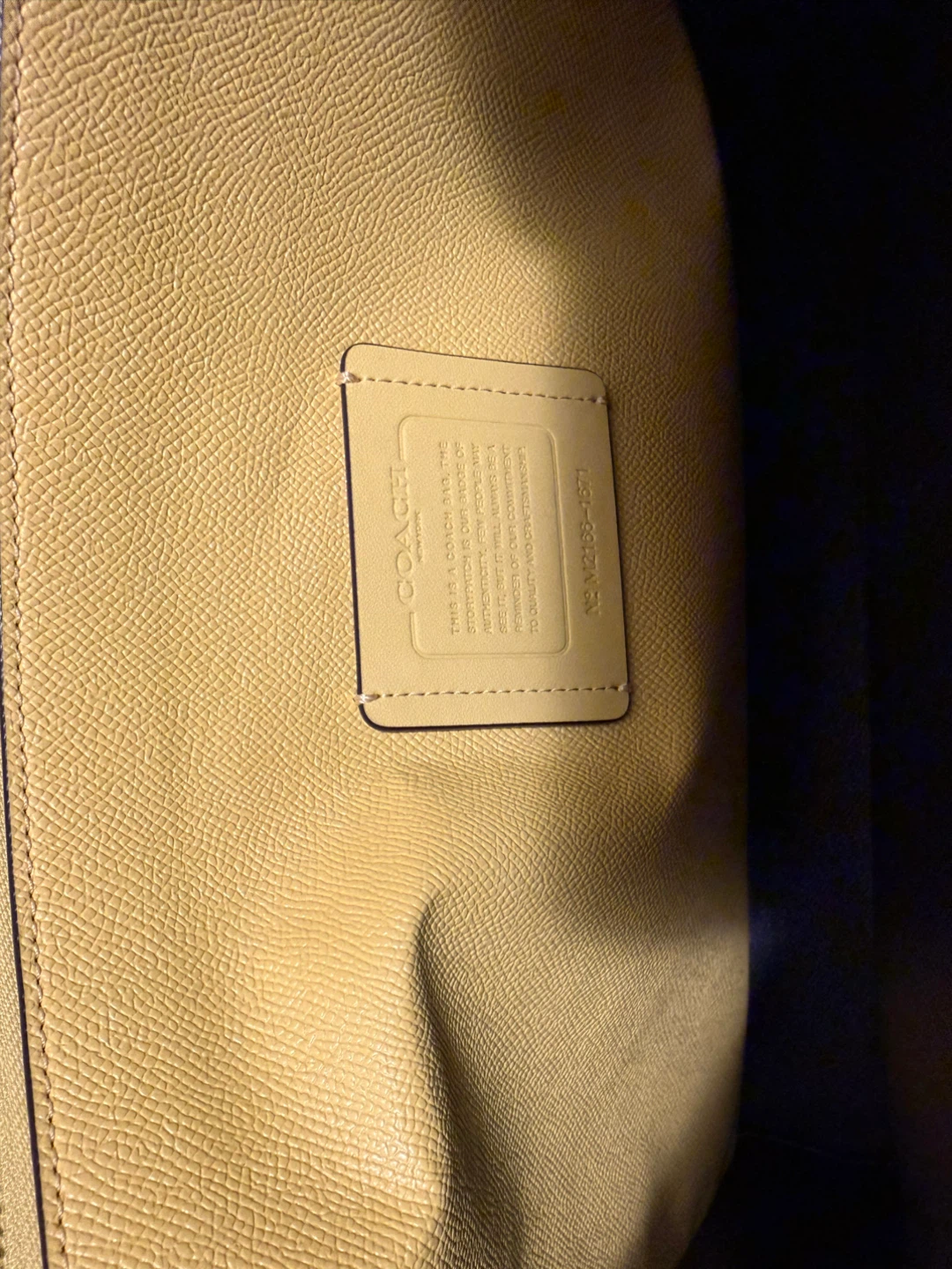 Baby Blue Coach Tote - photo 3
