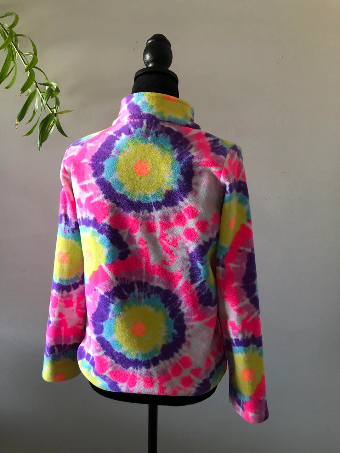 The Children's Place Tie-Dye Fleece Pullover Size 14 - photo 2