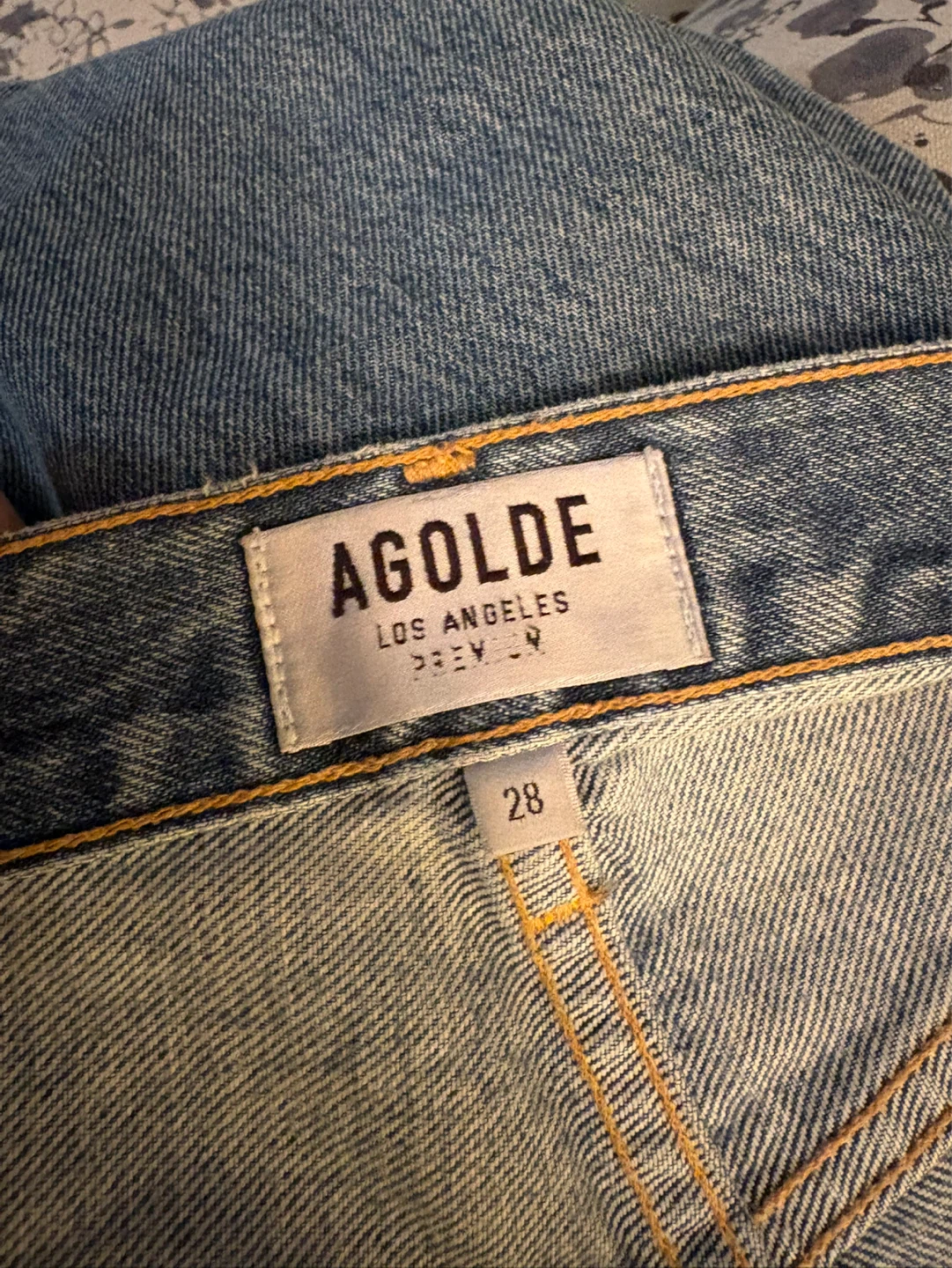 AGOLDE Ripped Jeans - Size 28