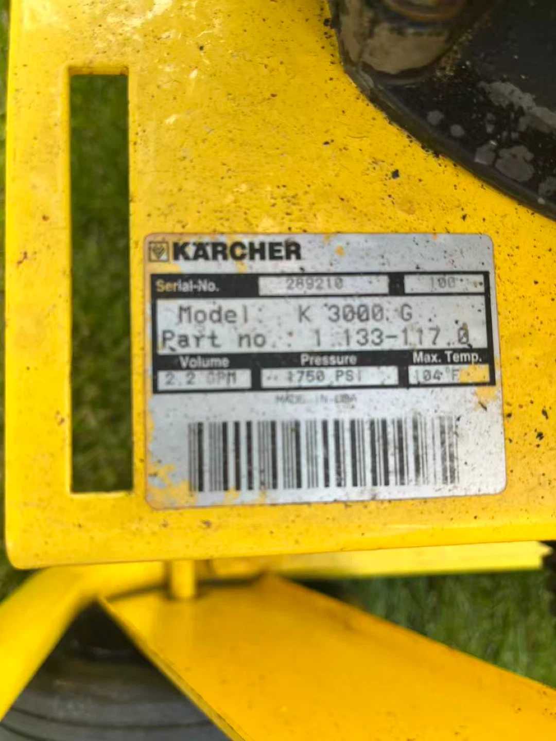 Karcher K 3000 G Pressure Washer - photo 3