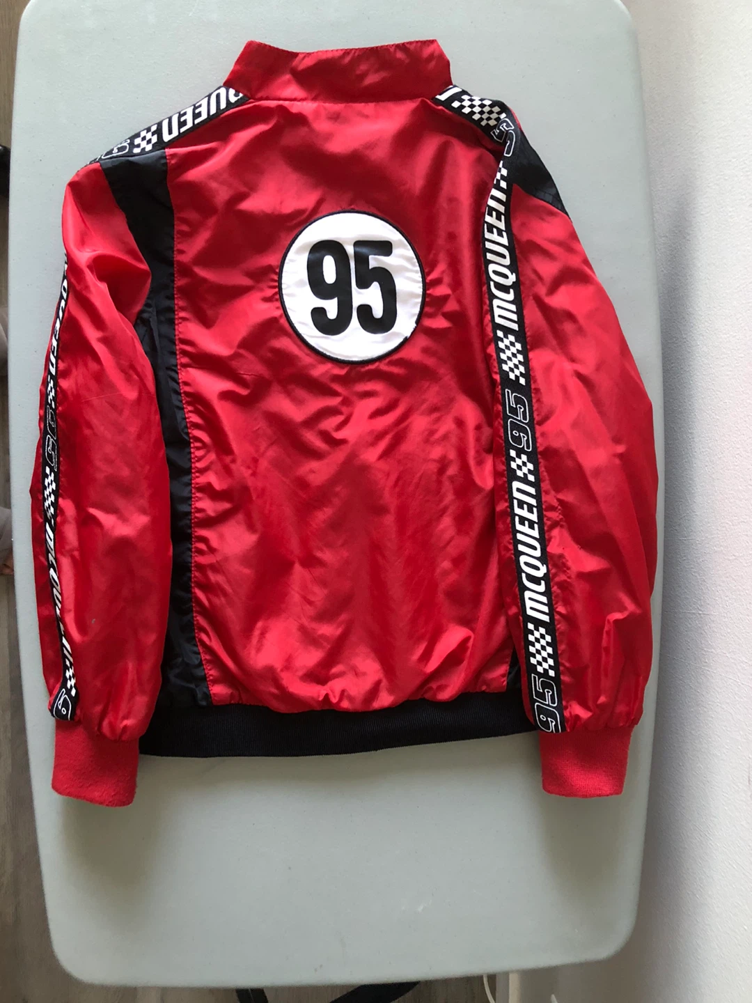 Disney Pixar Cars Lightning McQueen Jacket Size 8 - photo 3