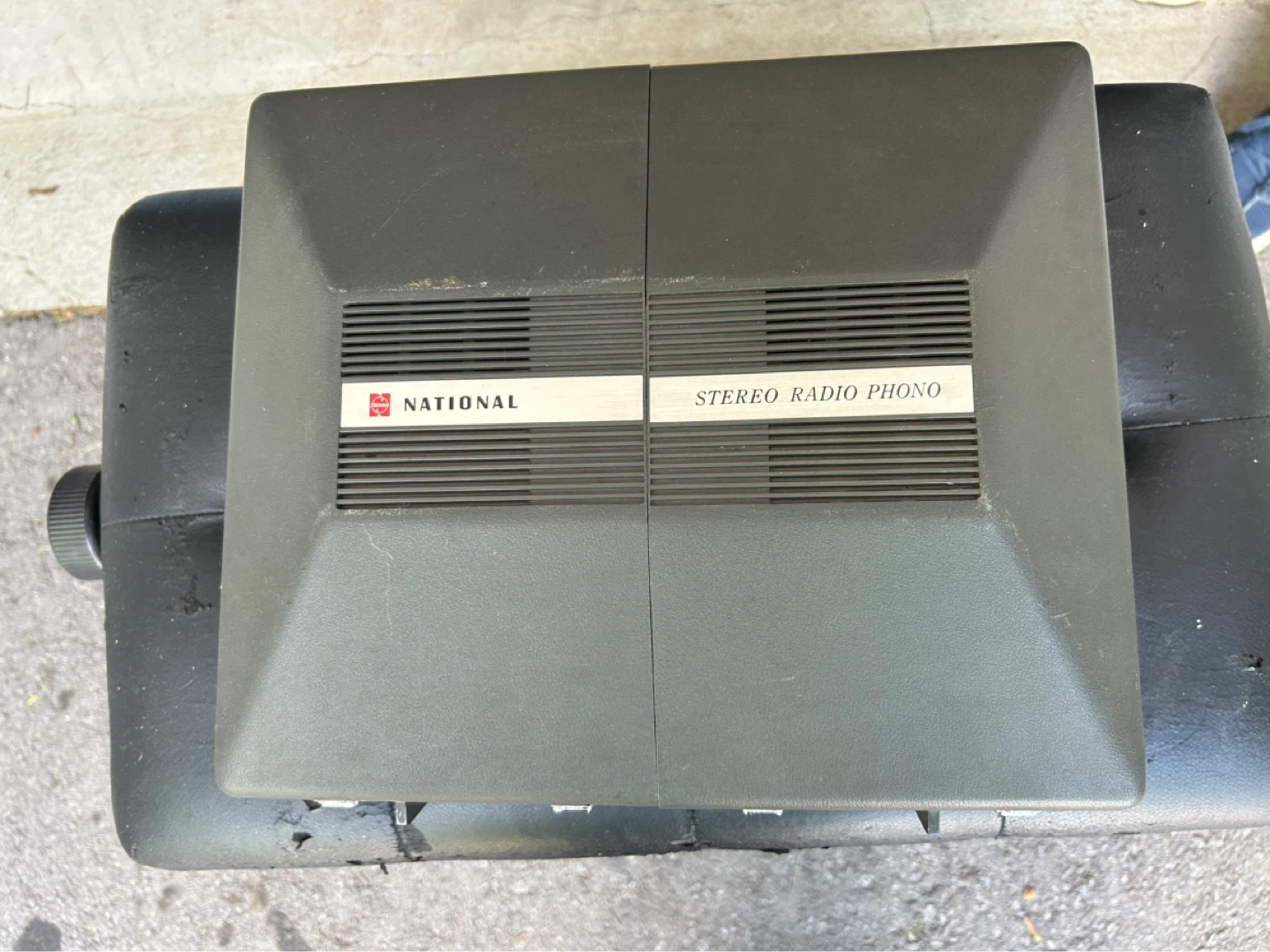 National Stereo Radio Phono Turntable system