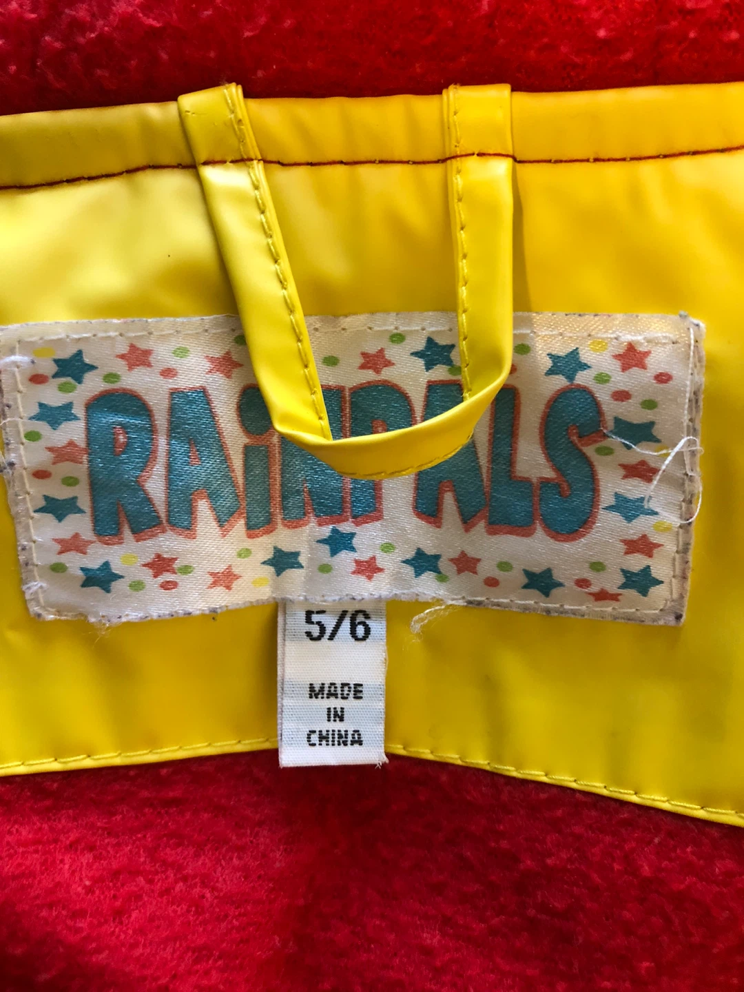 Rainpals Firefighter Raincoat Size 5/6 - photo 3