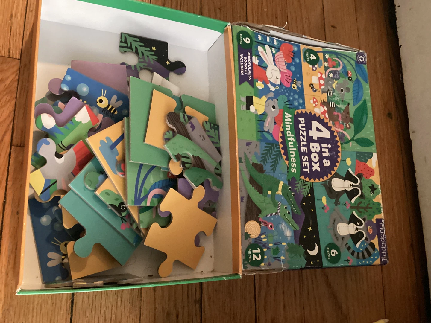 ⚽️ Mudpuppy 4 in a Box Puzzle Set