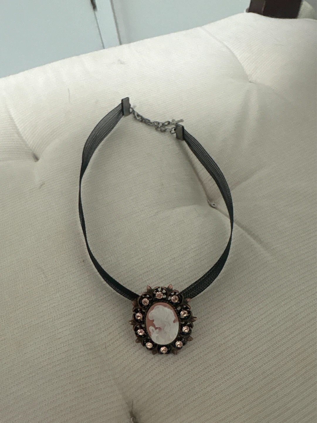 Cameo Choker Necklace