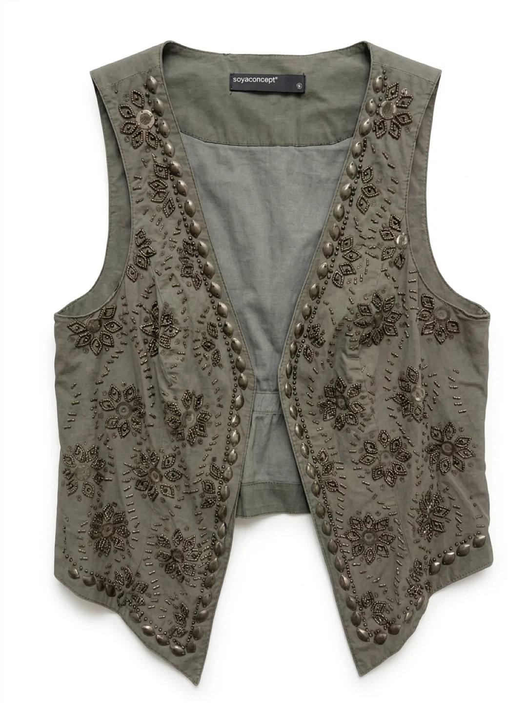 Soya Concept Beaded Vest size Small