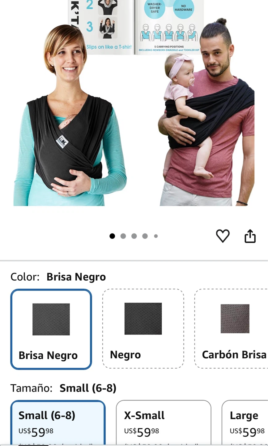 Porta bebe Baby K'tan Baby Carrier