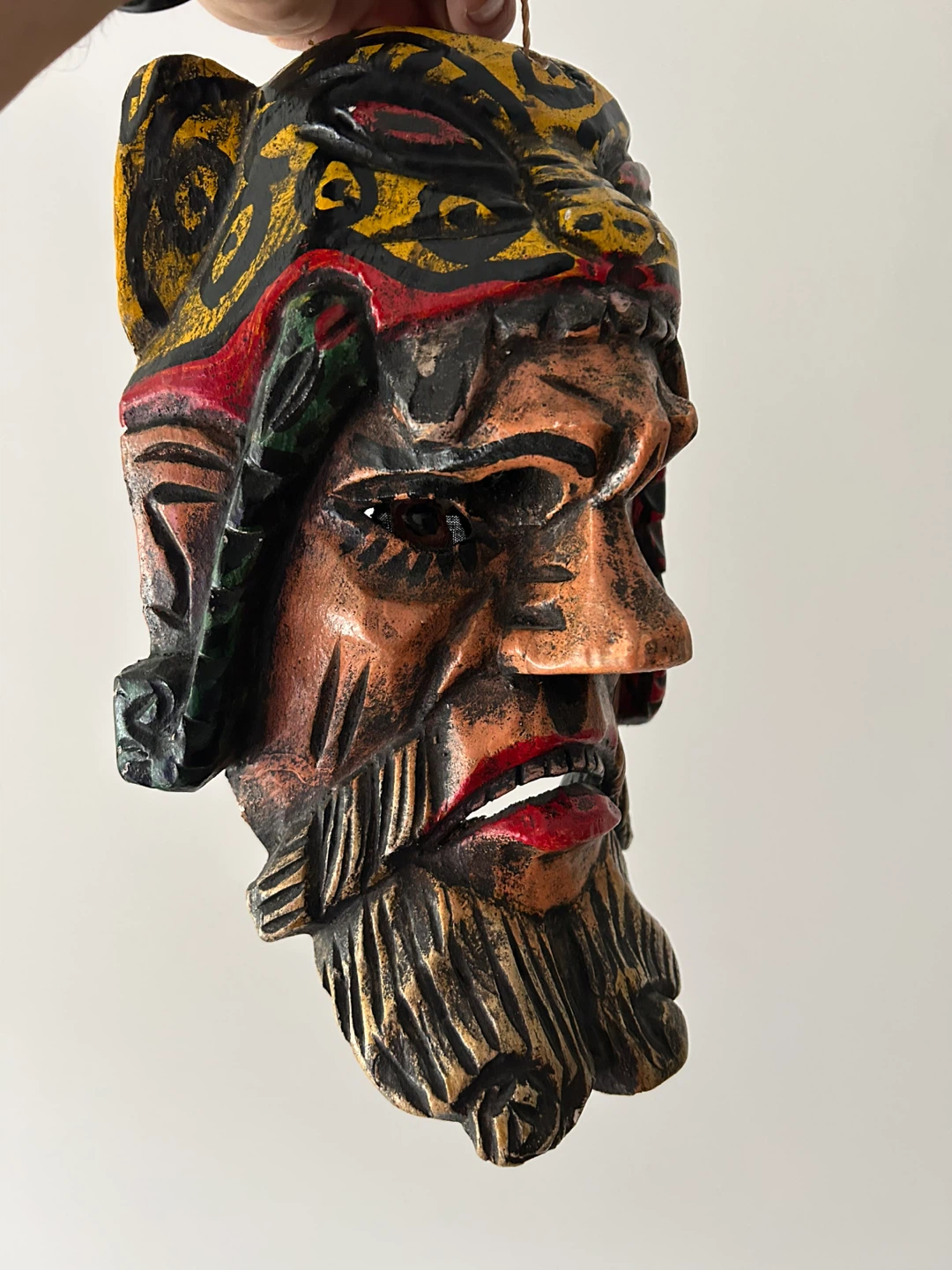 ⚽ Vintage Guatemalan / Mexican Hand-Carved Wooden