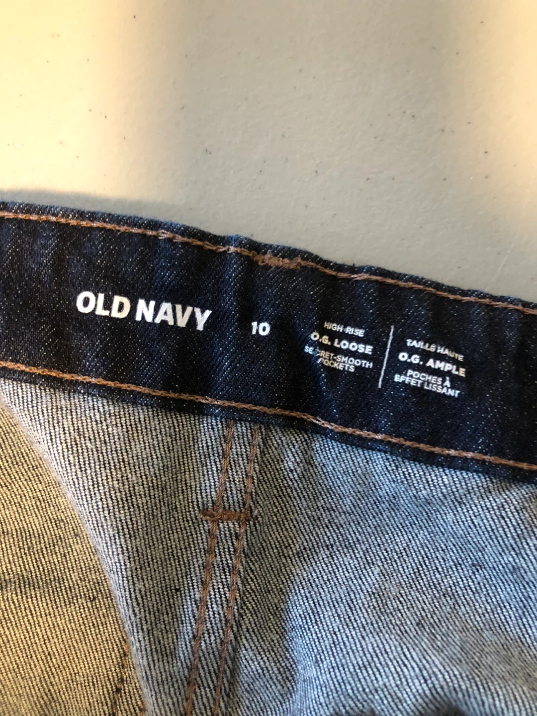 Old Navy High Rise O.G. Loose Jeans - Size 10 - photo 3