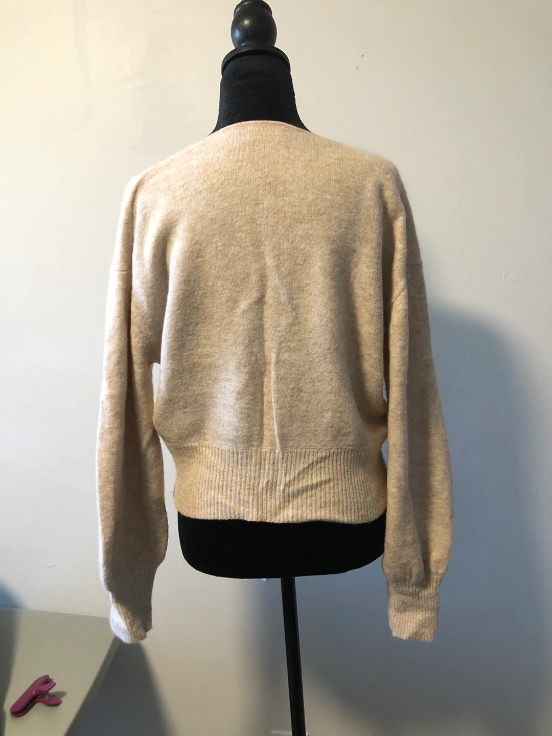 Wilfred Beige Wrap Sweater - photo 2