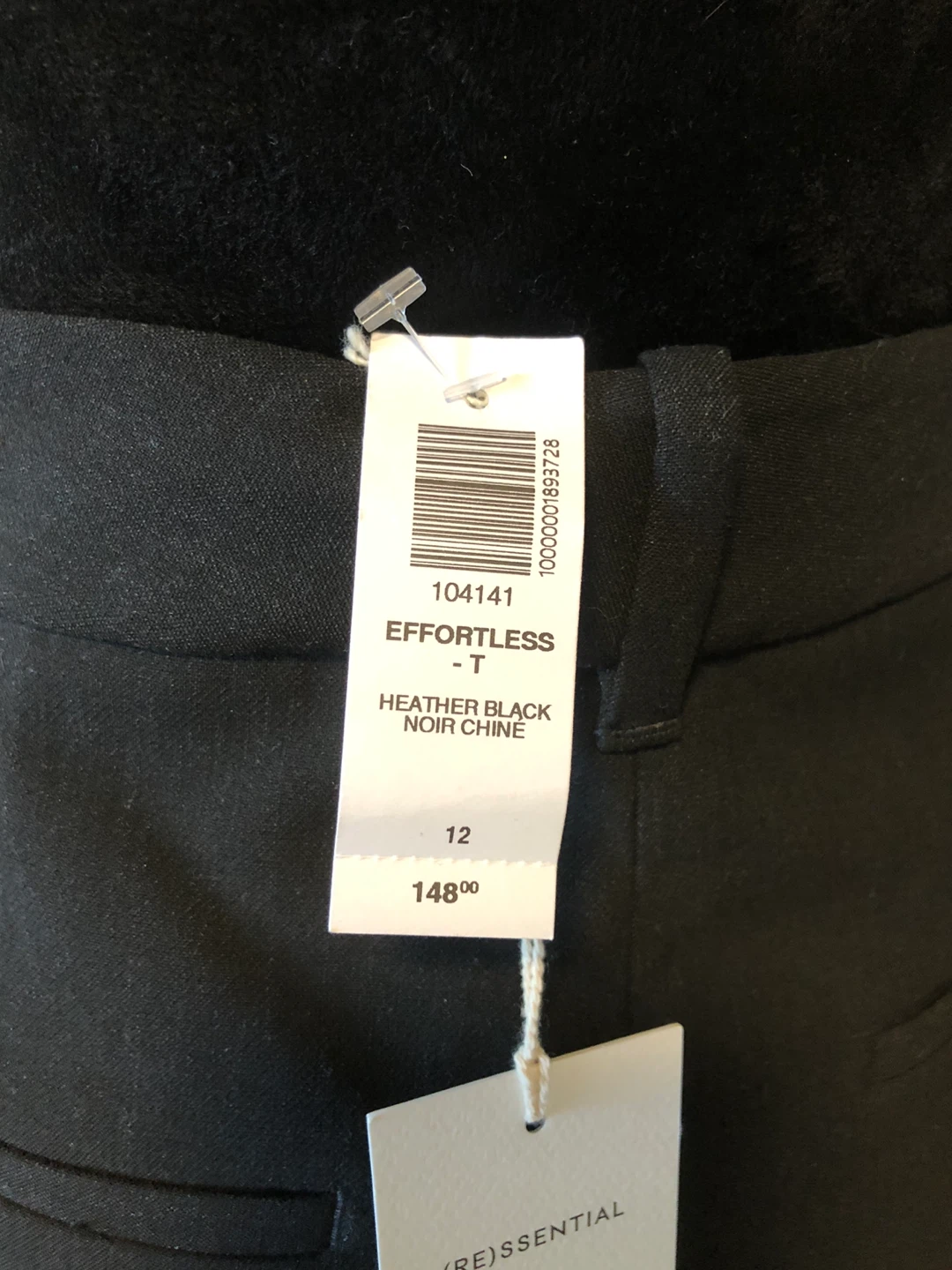 Aritzia The Effortless Pant Black Size 12 Tall - photo 2