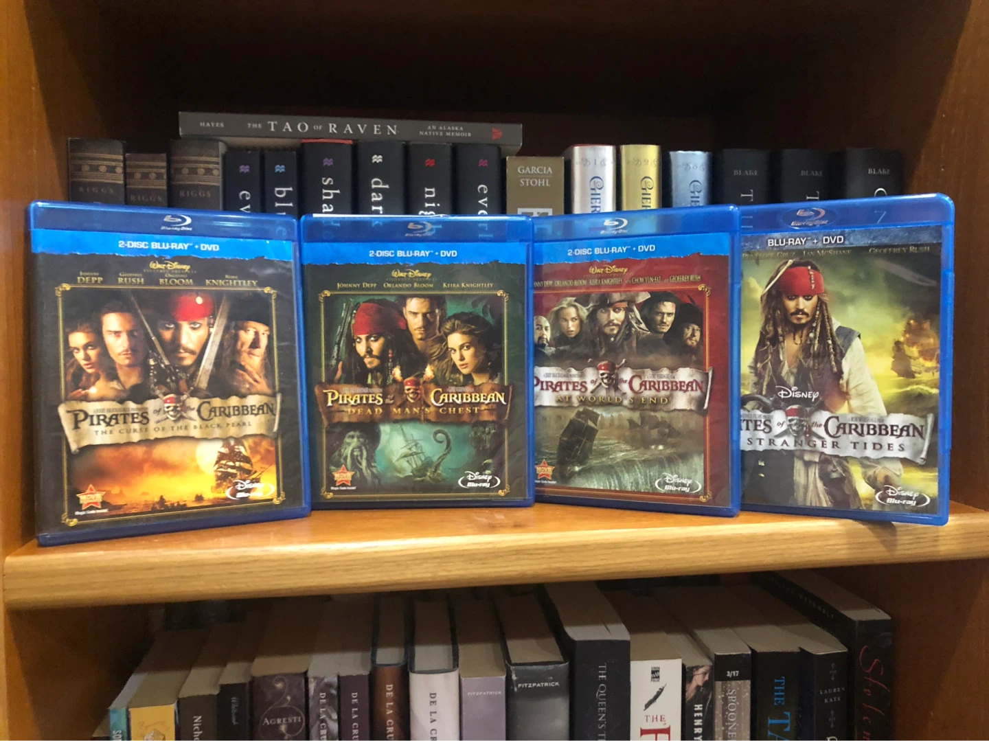 Pirates of the Caribbean Blu-ray/DVD Movie Collection ⚽️