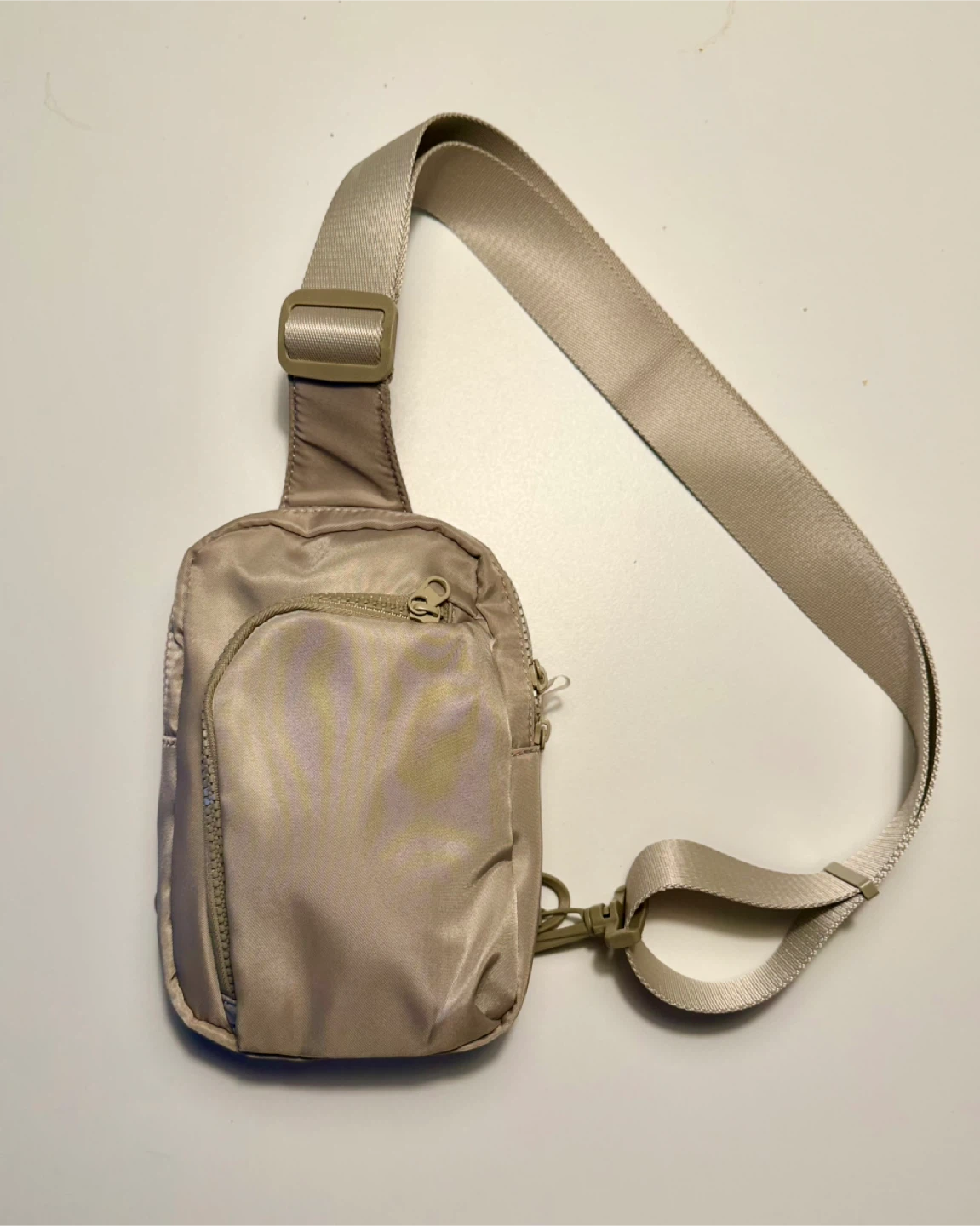 Beige Sling Bag