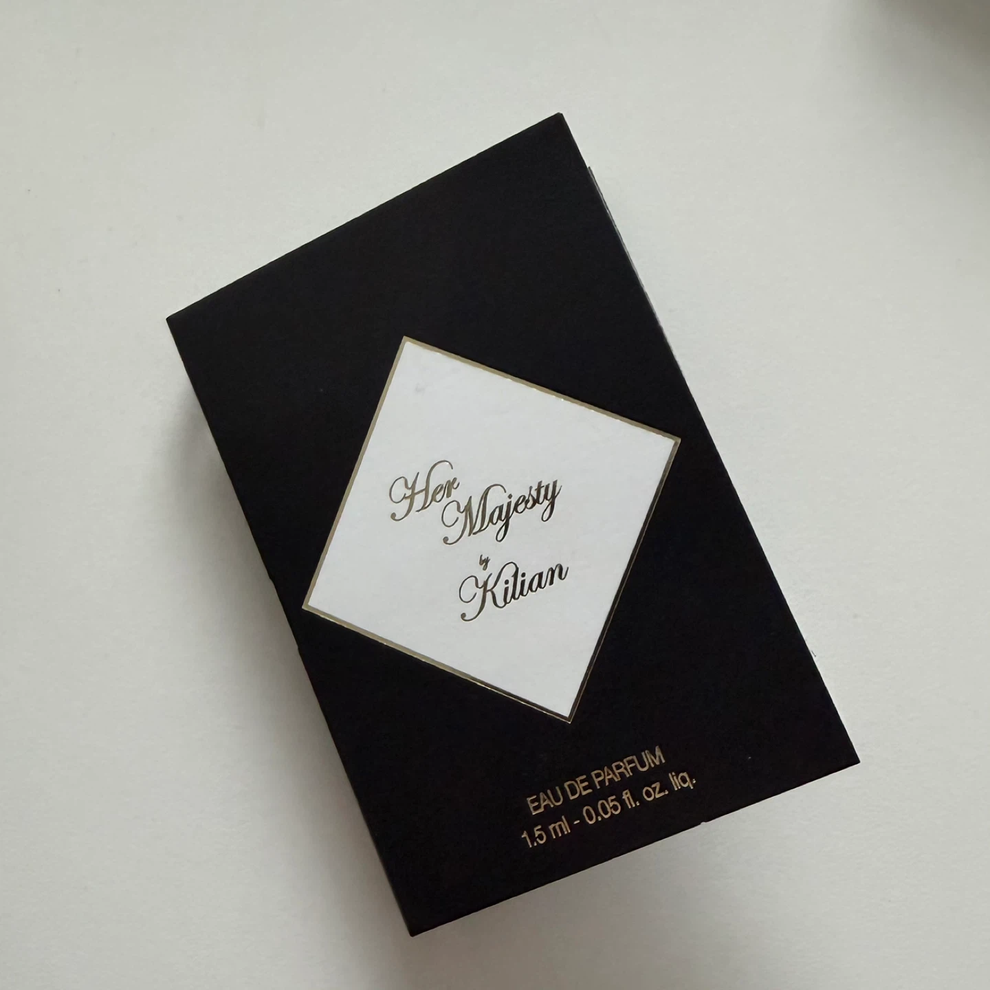 Kilian Her Majesty EDP sample ⚽️