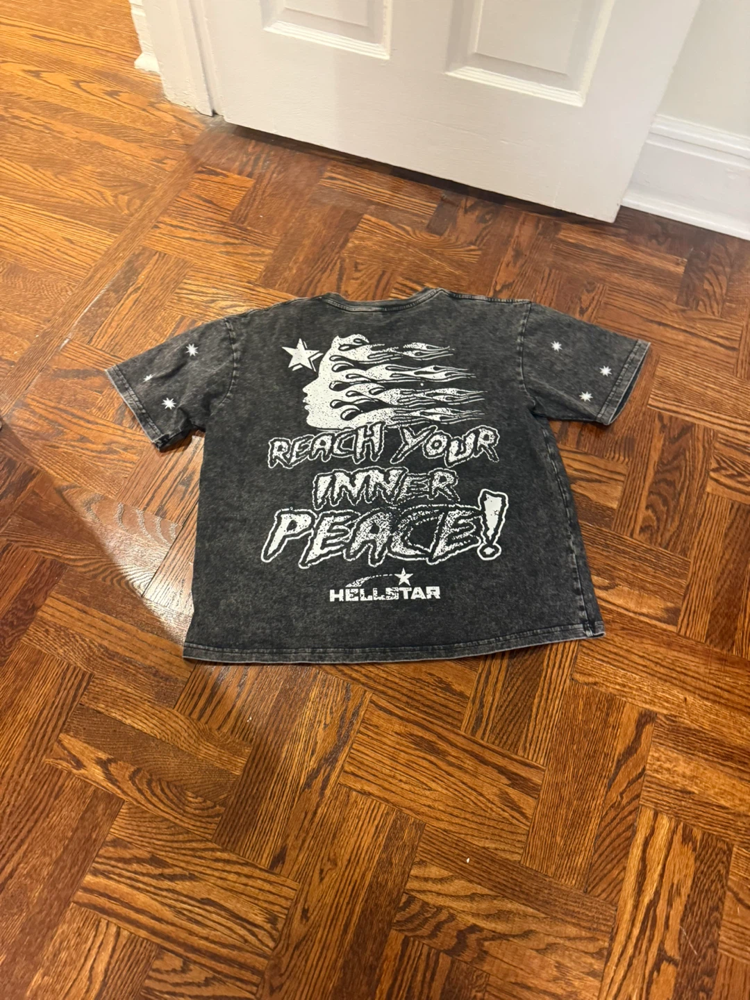 Hellstar "Reach Your Inner Peace" Graphic T-Shirt - photo 2
