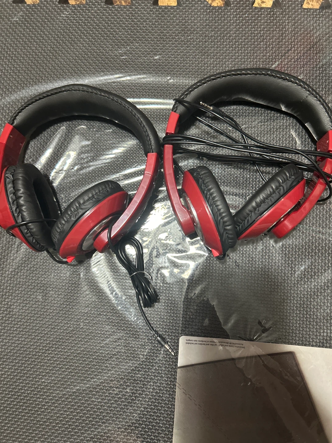 Red Over-Ear Headphones
