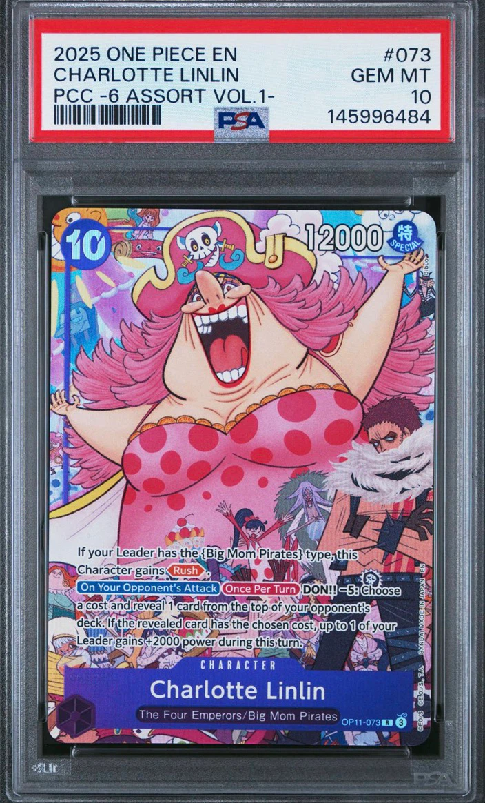 2025 One Piece EN Charlotte Linlin Trading Card