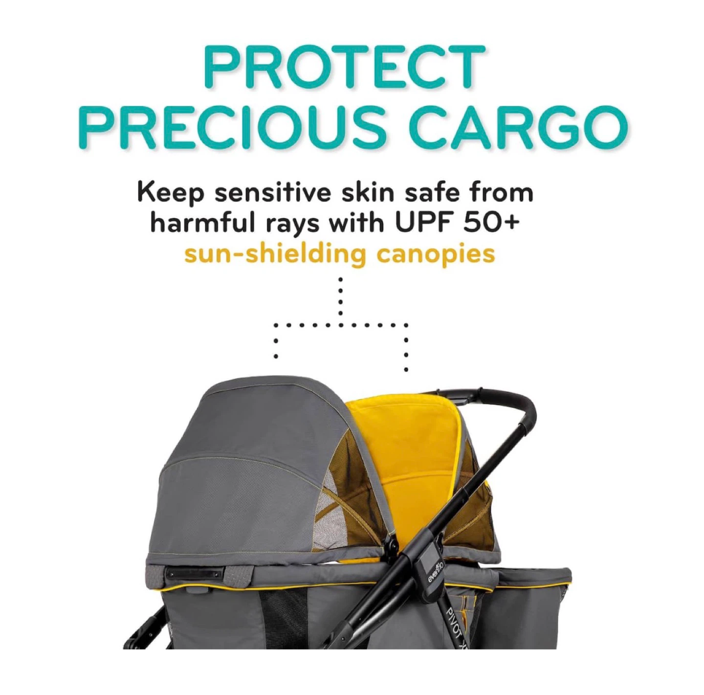 Evenflo Pivot Xplore All-Terrain Wagon Stroller - photo 5