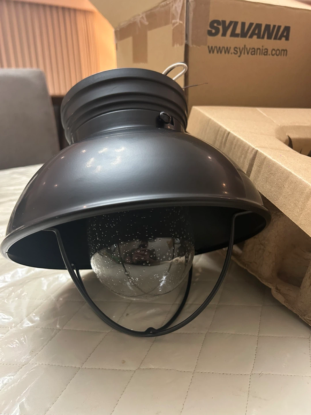 Sylvania Beverly Vintage LED Fixture Matte Black - photo 2