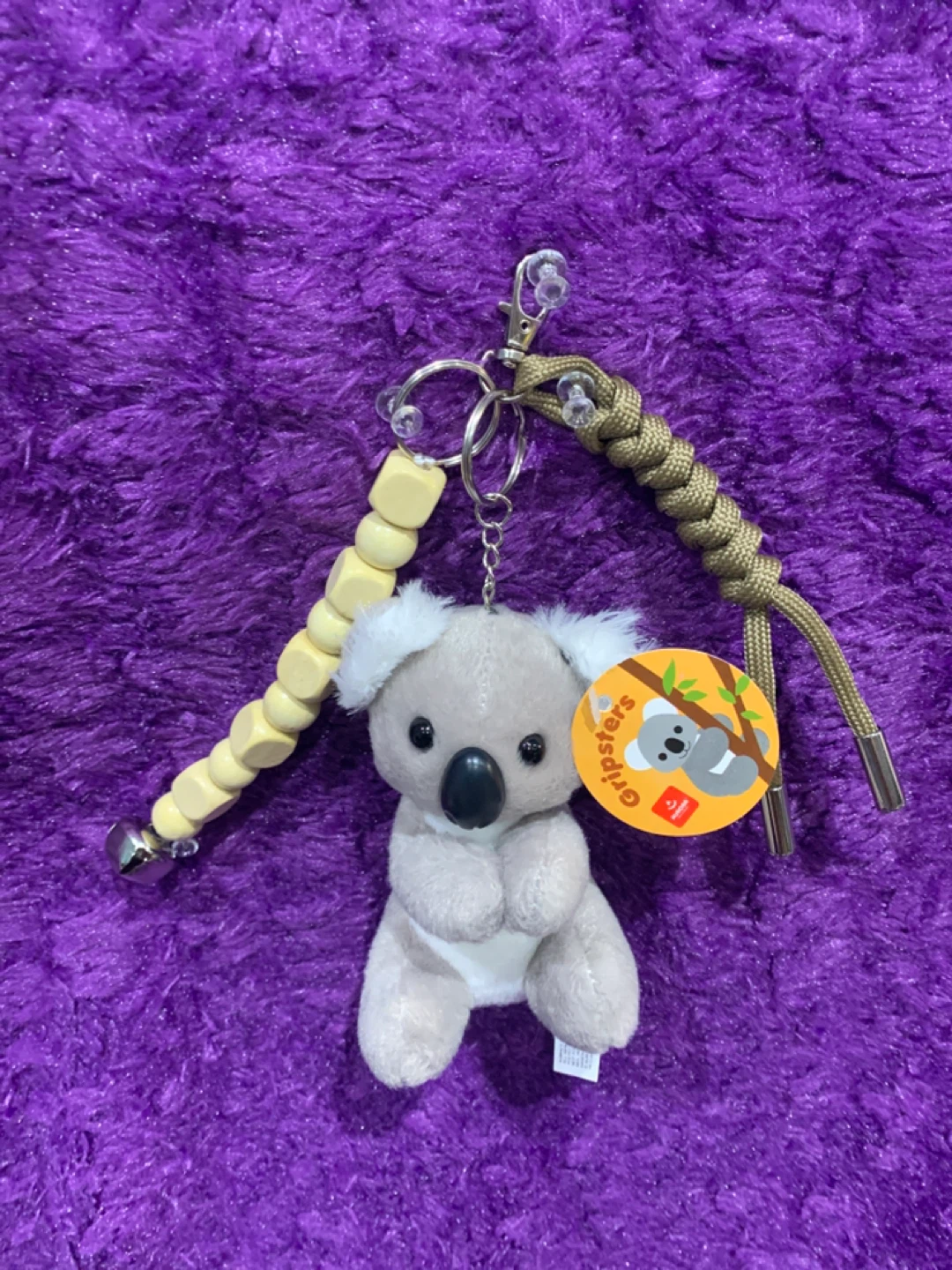 Gripsters Koala Plush Keychain
