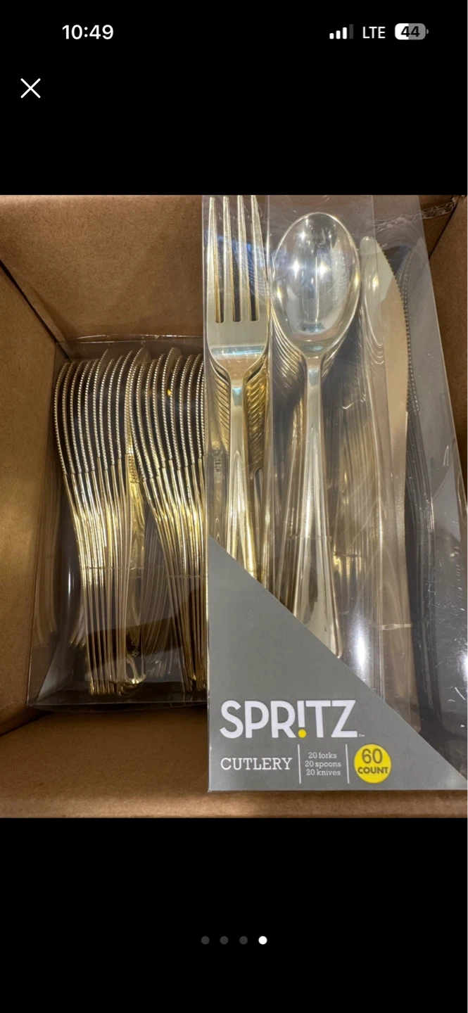 SPRITZ Cutlery Set - 60 Count - photo 3