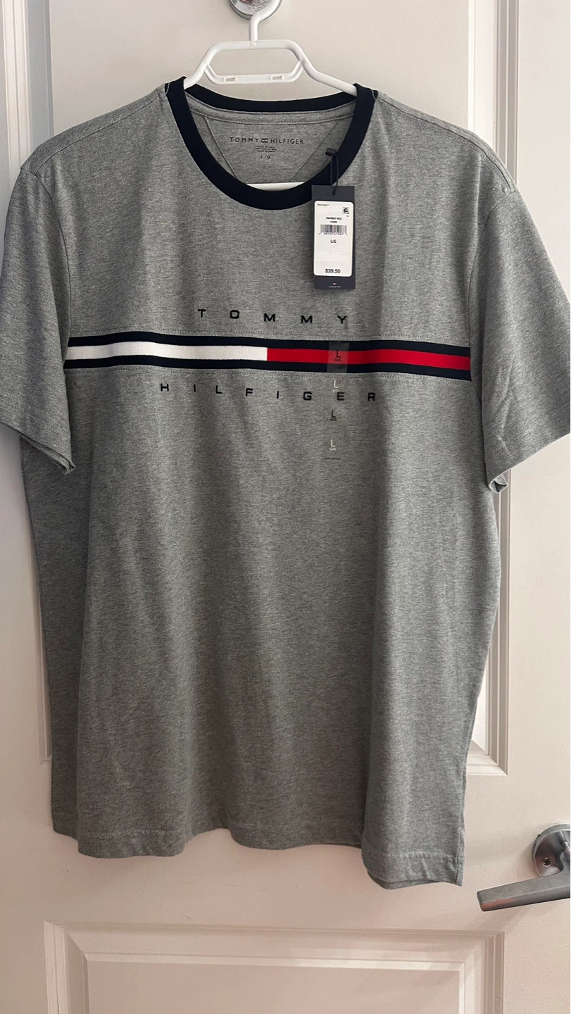 Tommy Hilfiger T-Shirts (2 Pack) - Grey & Orange