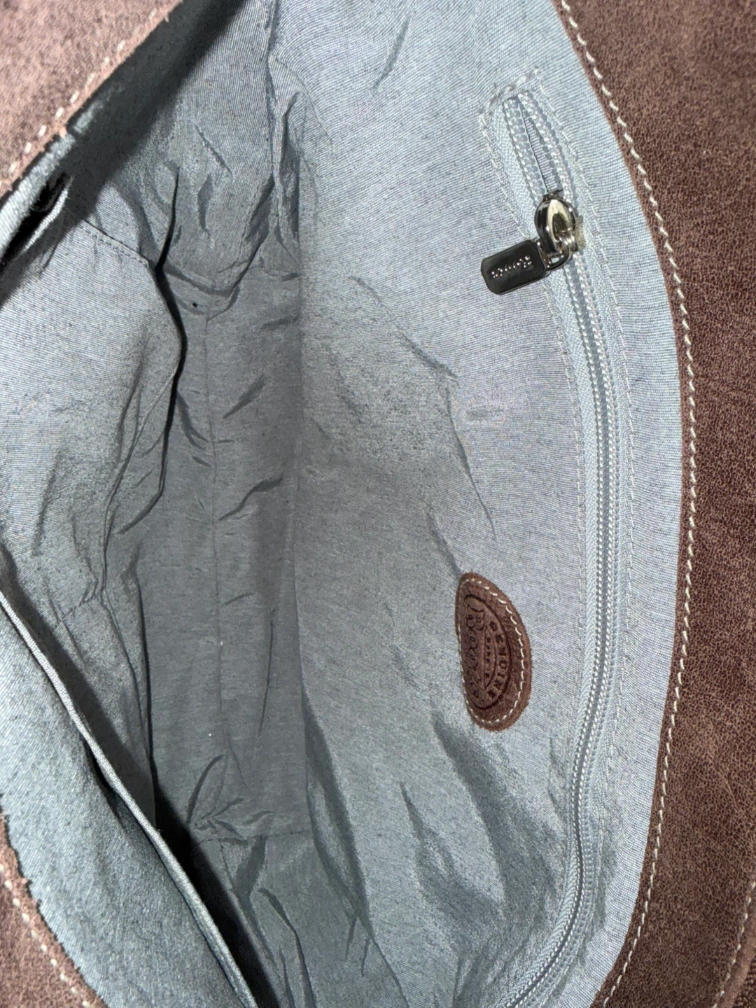 Roots Brown Leather Shoulder Bag - photo 3