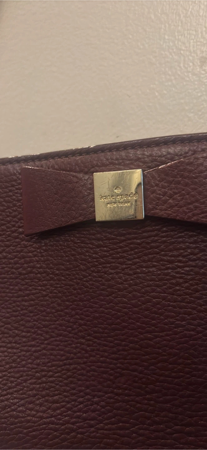Kate Spade Burgundy Crossbody Bag