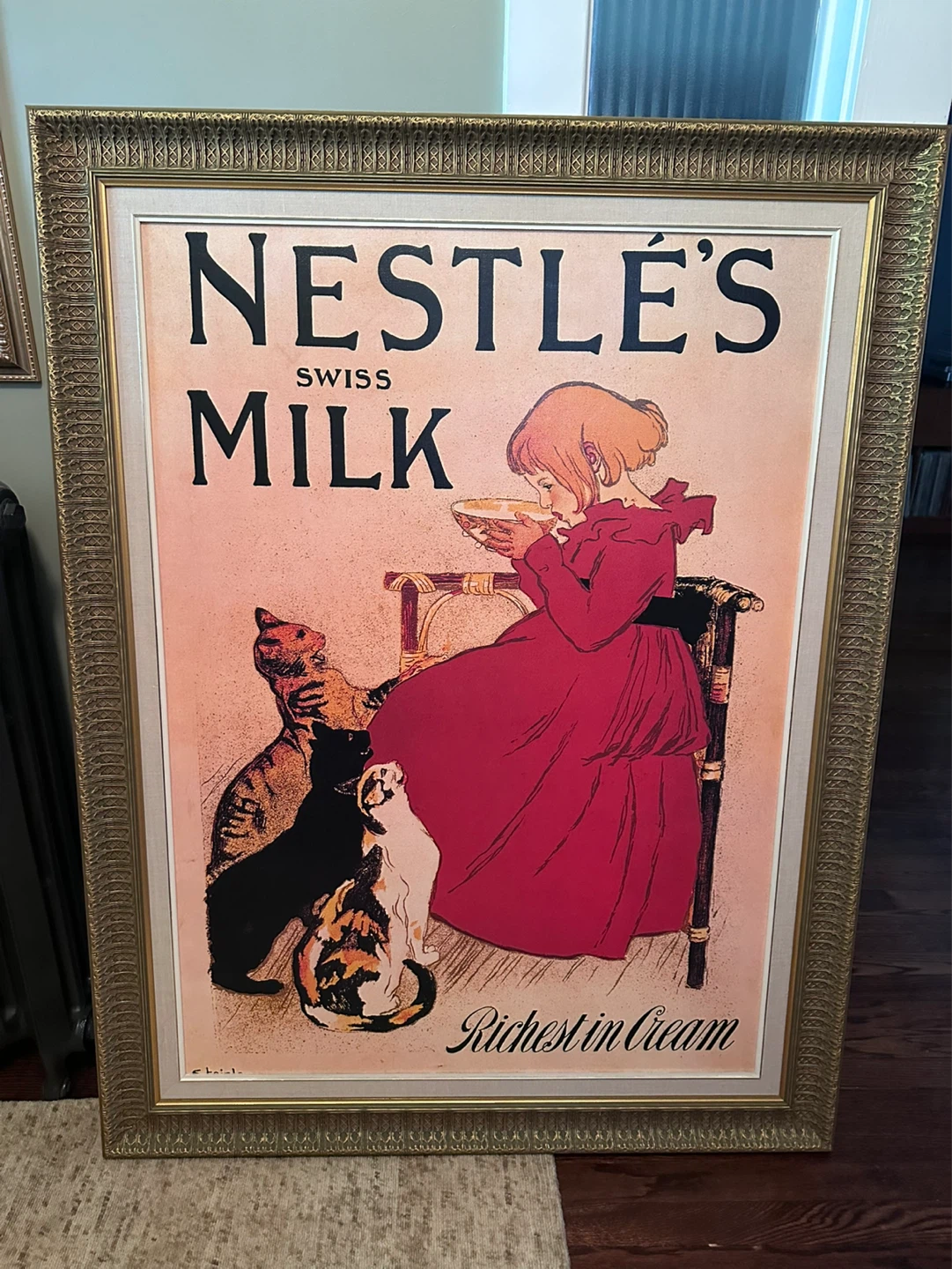 Nestlé's Swiss Milk Vintage Advertisement