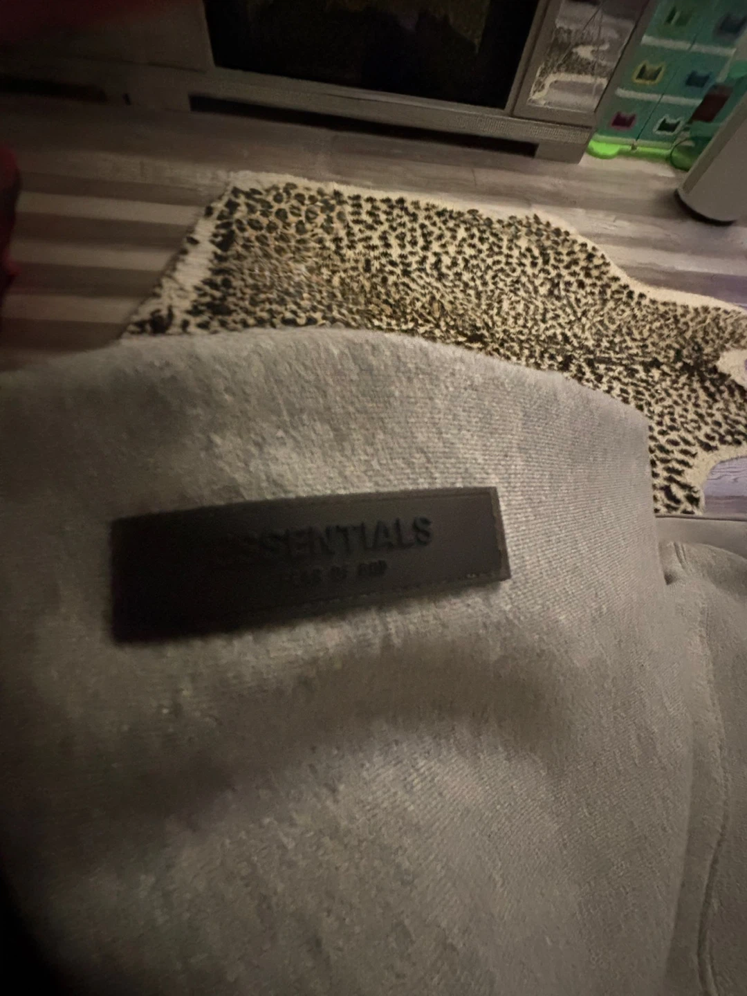ESSENTIALS Fear of God Hoodie - Grey - Men's - photo 5