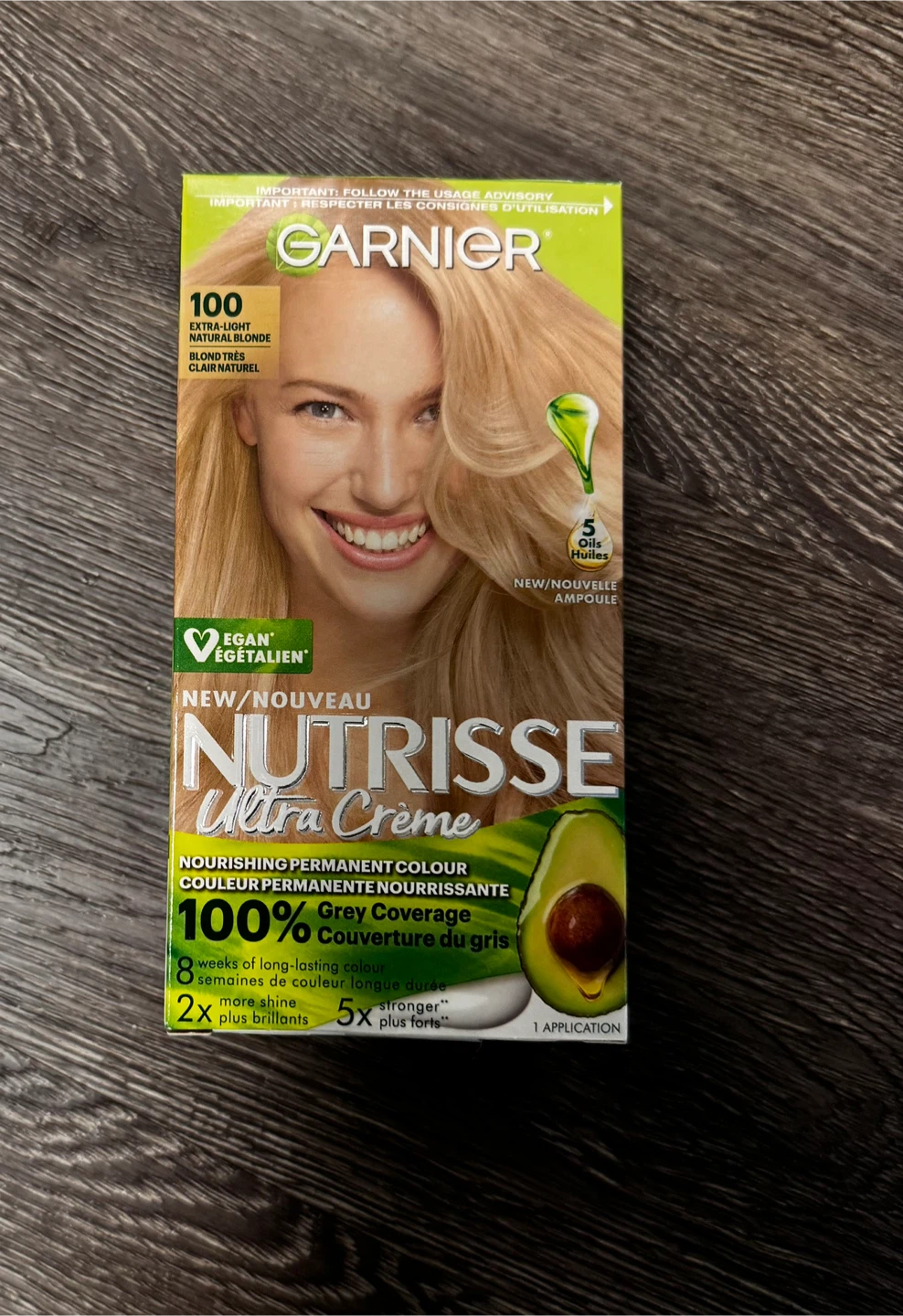 Garnier Nutrisse hair colour