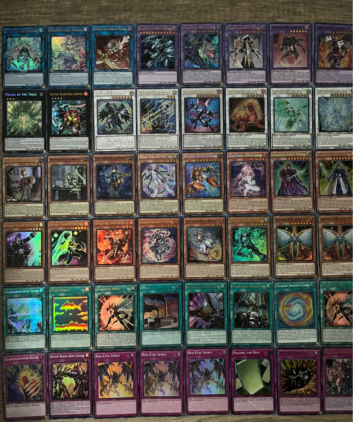 Yugioh Card Collection (500+ Cards)
