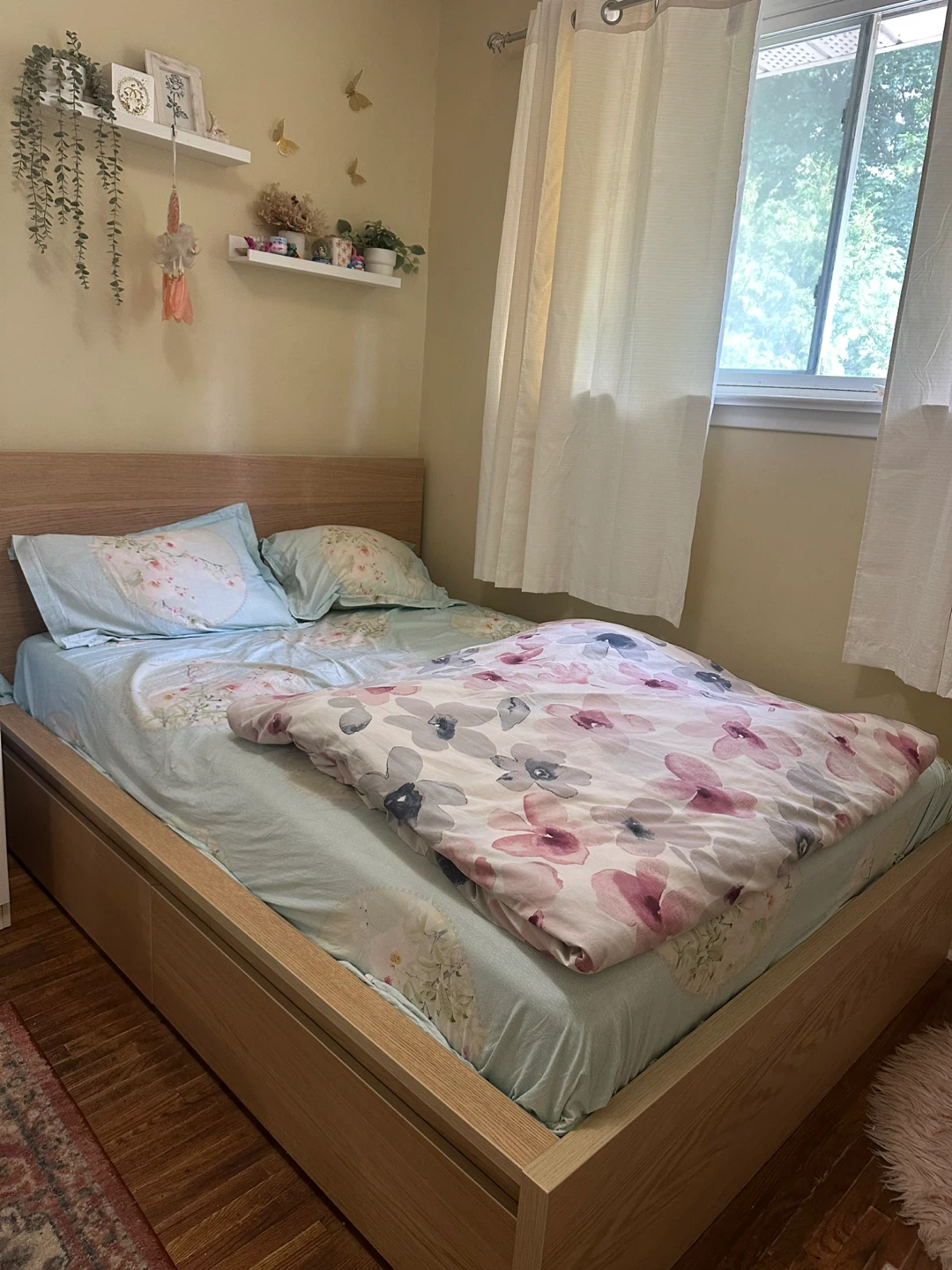 IKEA Bed Frame with 2 Storage Drawers - photo 4