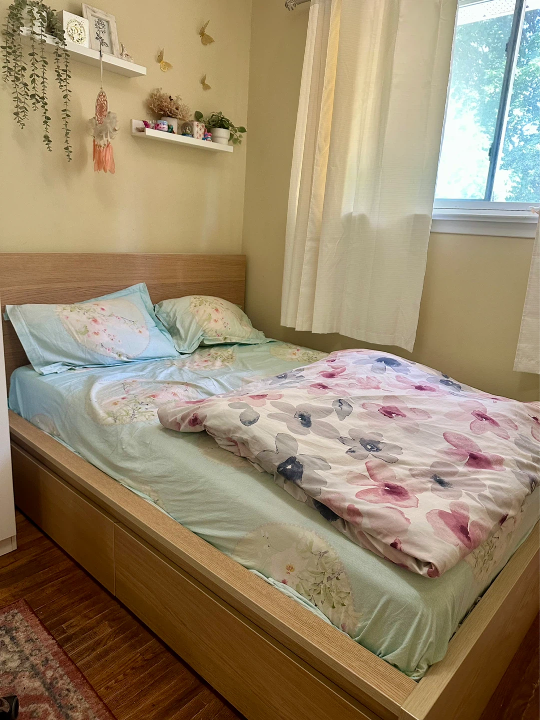 IKEA Bed Frame with 2 Storage Drawers - photo 3