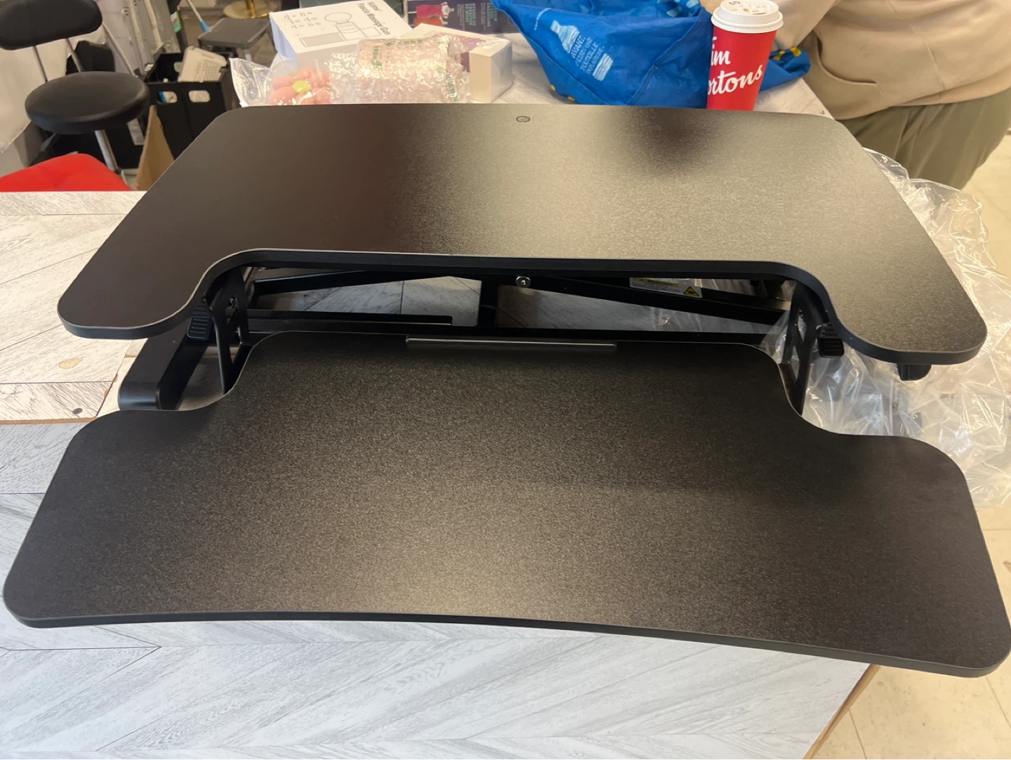 Adjustable Standing Desk Converter - photo 2