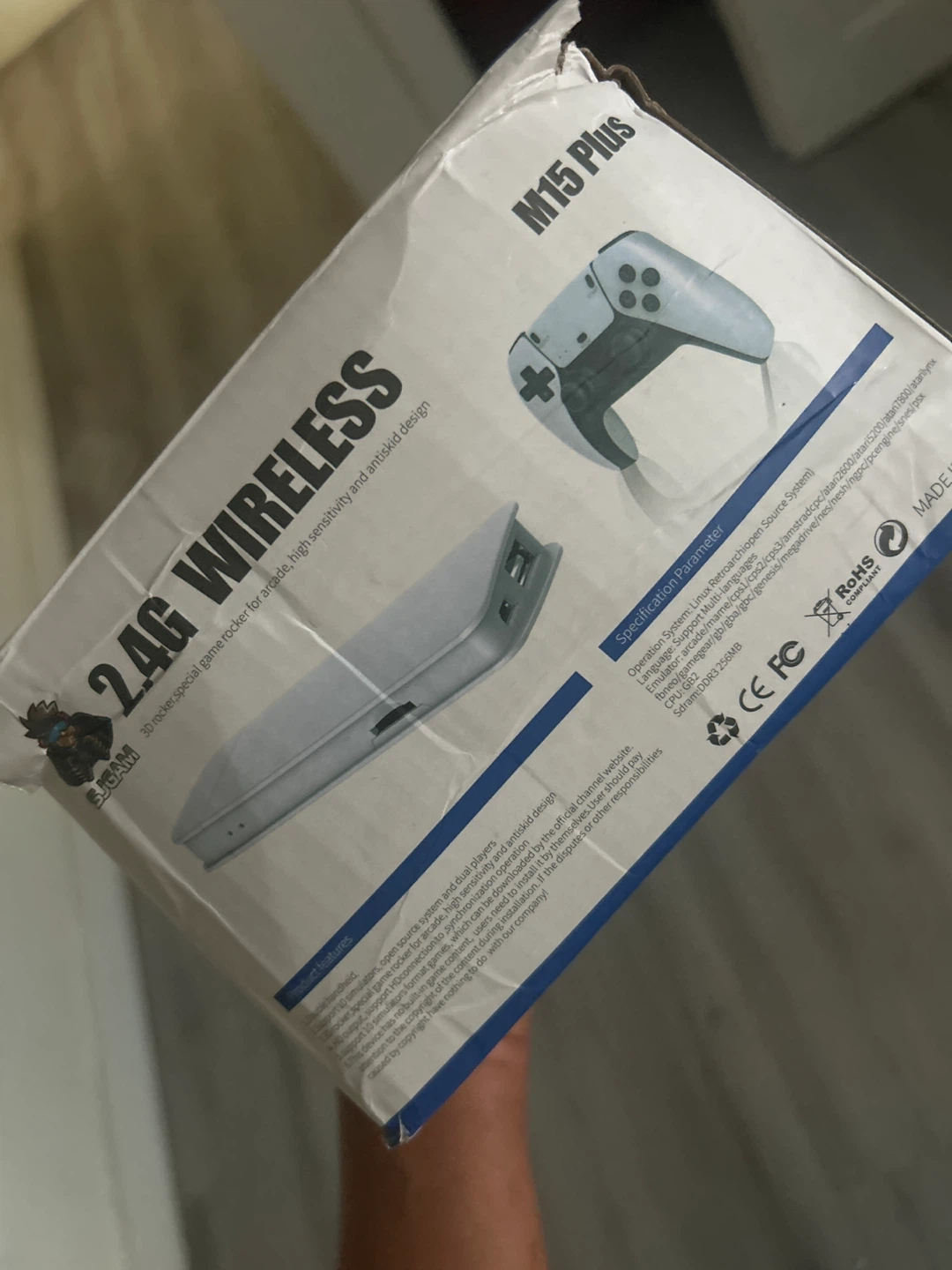 2.4G Wireless Game Stick M15 Plus